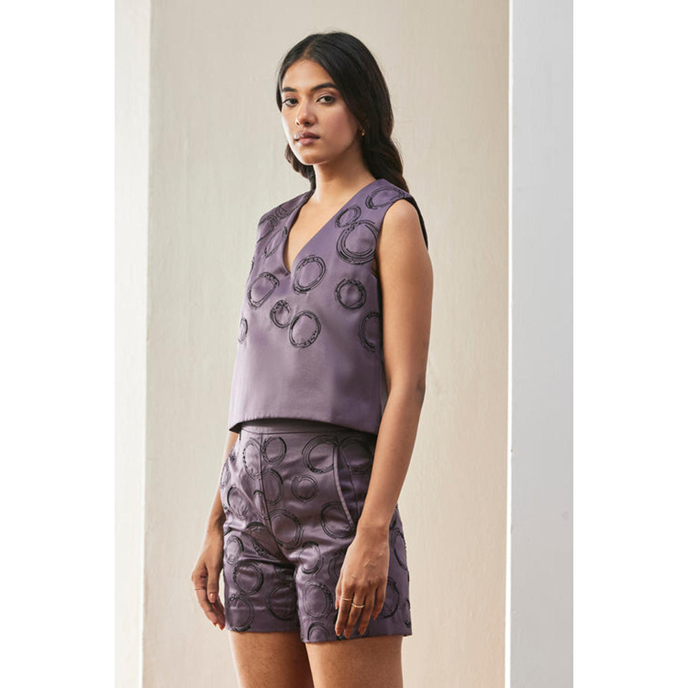 Genes Lecoanet Hemant Sophisticated Women'S Cotton Satin Top