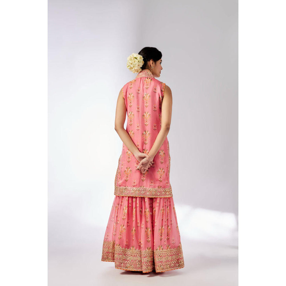 Gopi Vaid Dhriti Sleeveless Sharara Set