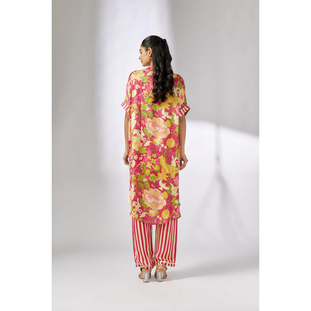 Gopi Vaid Julia Ikat Kaftan set