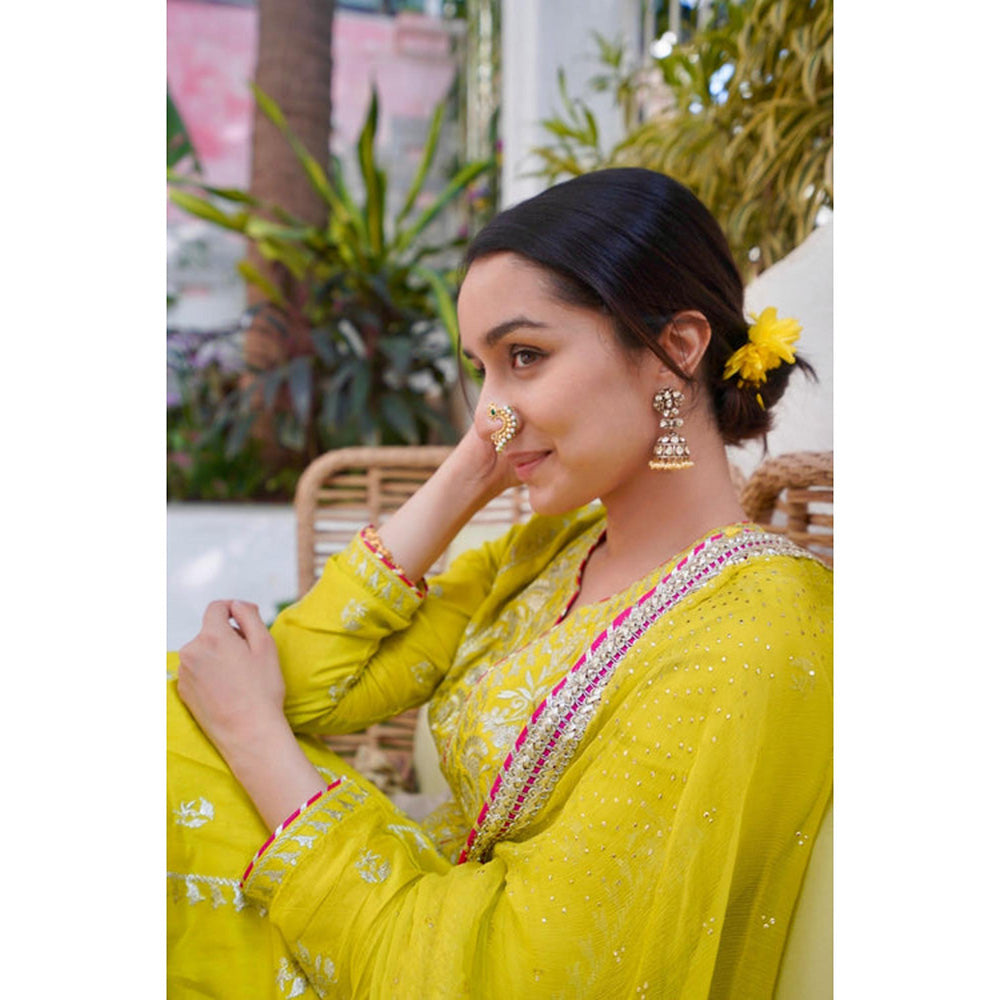 Gopi Vaid Aarohi Anarkali Set-Shraddha Kapoor