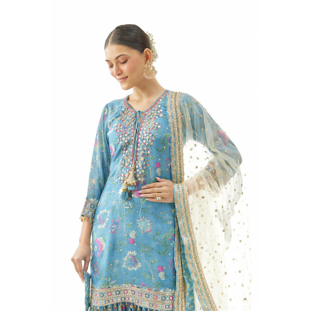 Gopi Vaid Niyati Sharara Set