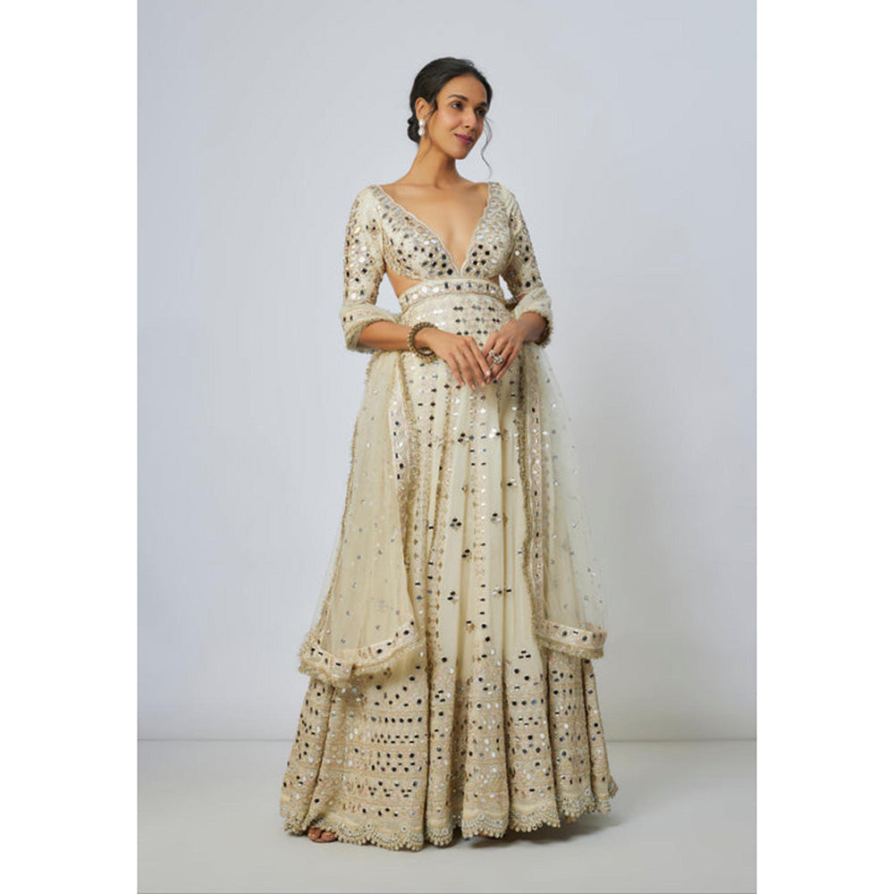 Gopi Vaid Aasmi Anarkali Set -Sargun Mehta