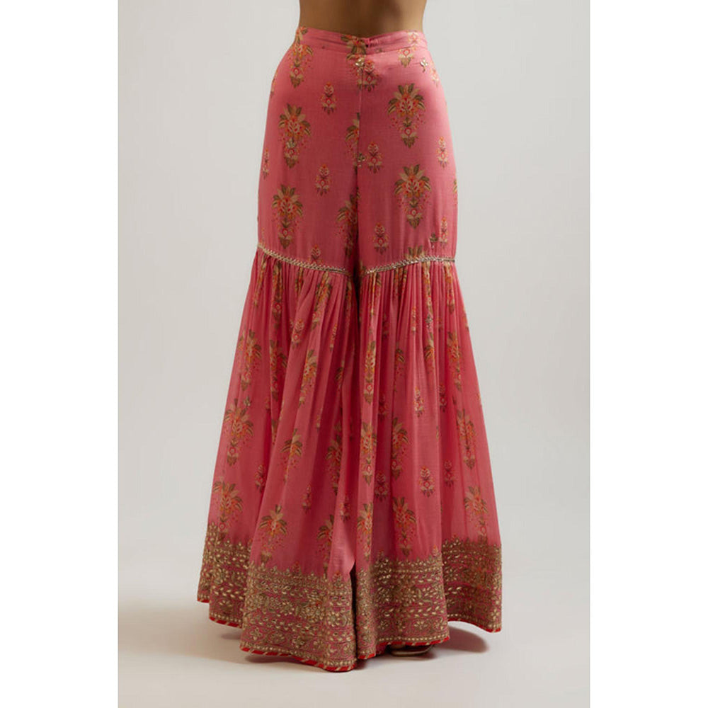 Gopi Vaid Advika Strappy Sharara Set
