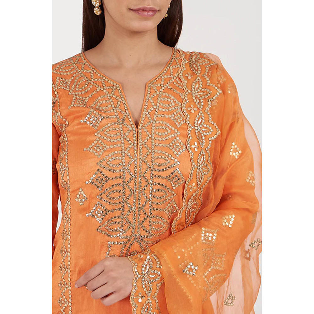 Gopi Vaid Amaaya Palazzo Set With Dupatta