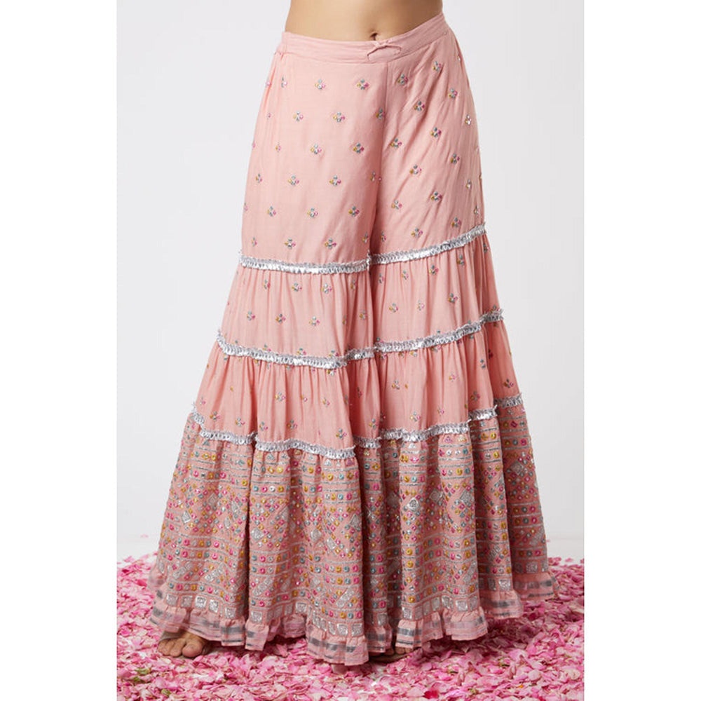 Gopi Vaid Noor Sleeveless Sharara Set