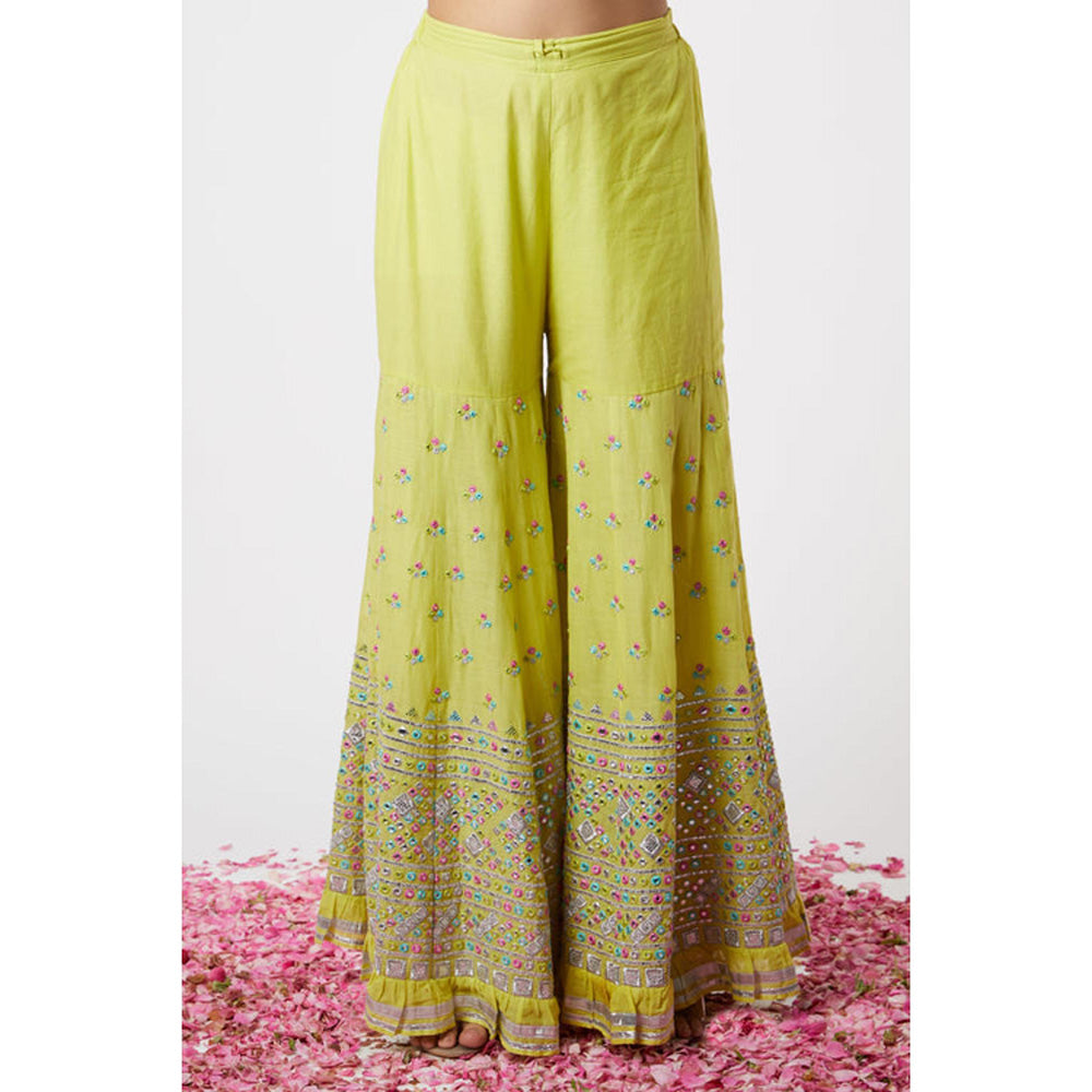 Gopi Vaid Noor Yoke Sharara Set