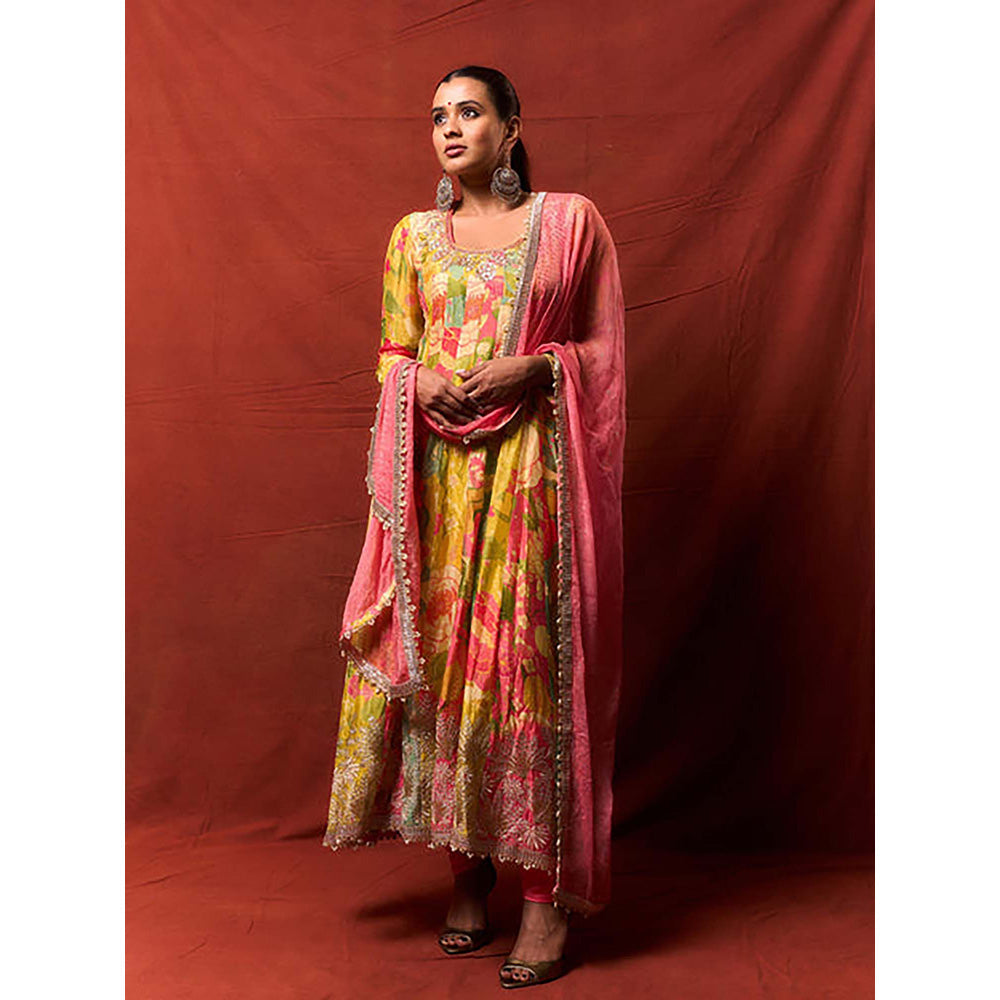 Gopi Vaid Deepti Anarkali set-Hebah Patel