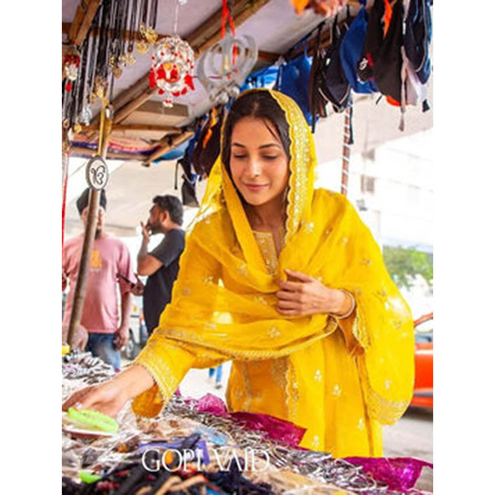 Gopi Vaid New Rati Palazzo Set- Shenaaz Gill