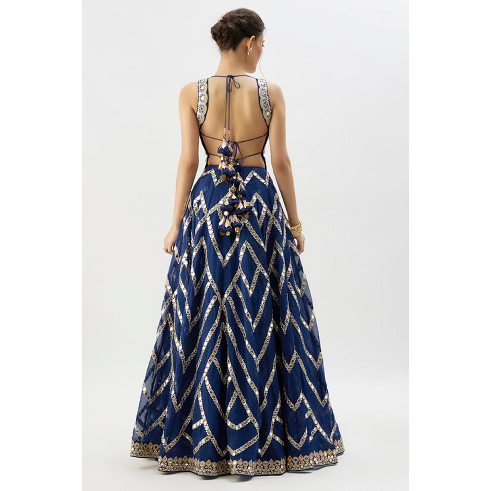 Gopi Vaid Prema Lehenga with Blouse and Dupatta