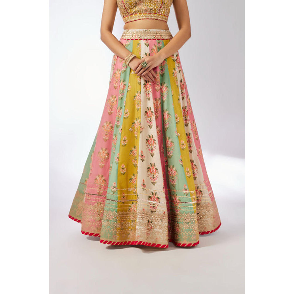 Gopi Vaid Sayali Lehenga with Blouse and Dupatta