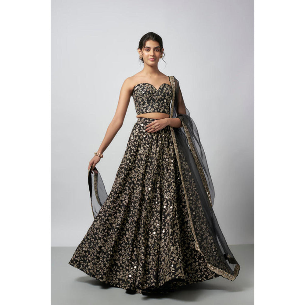 Gopi Vaid Harshini Lehenga with Blouse and Dupatta