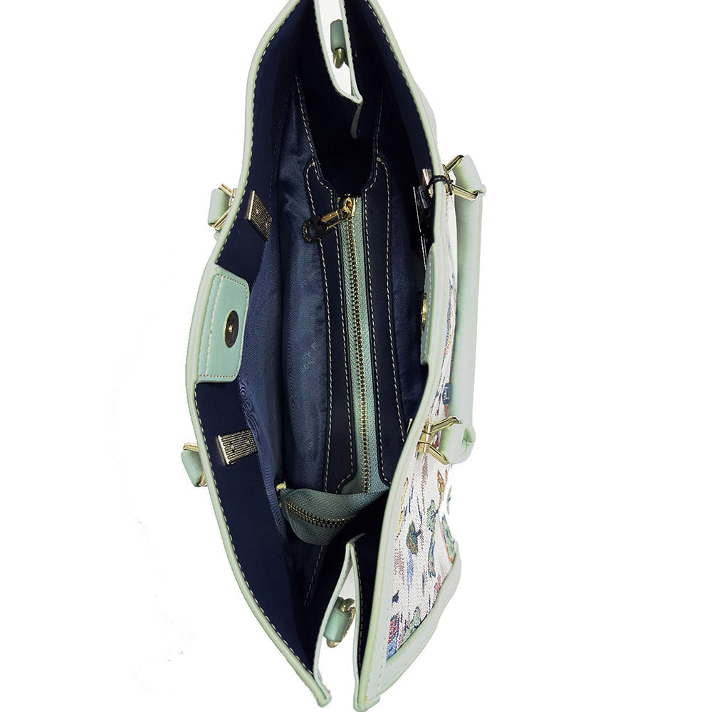HENNEY BEAR London Bridge Top Handbag with Detachable Strap