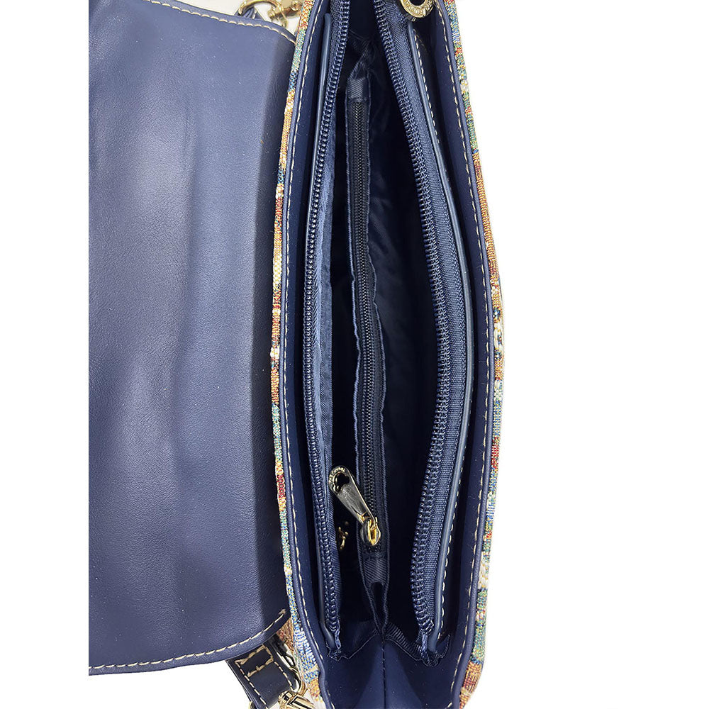 HENNEY BEAR Green Bear Top Handbag with Detachable Strap