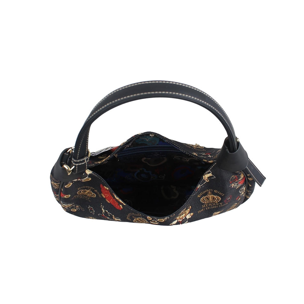 HENNEY BEAR Crown Bear Hobo Bag