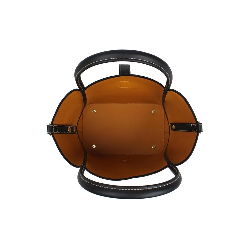 HENNEY BEAR Crown Bear Top Handbag and Pouch with Detachable Strap