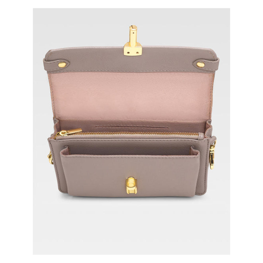 Hoche Paris Taupe Sac Lisse Sling Bag