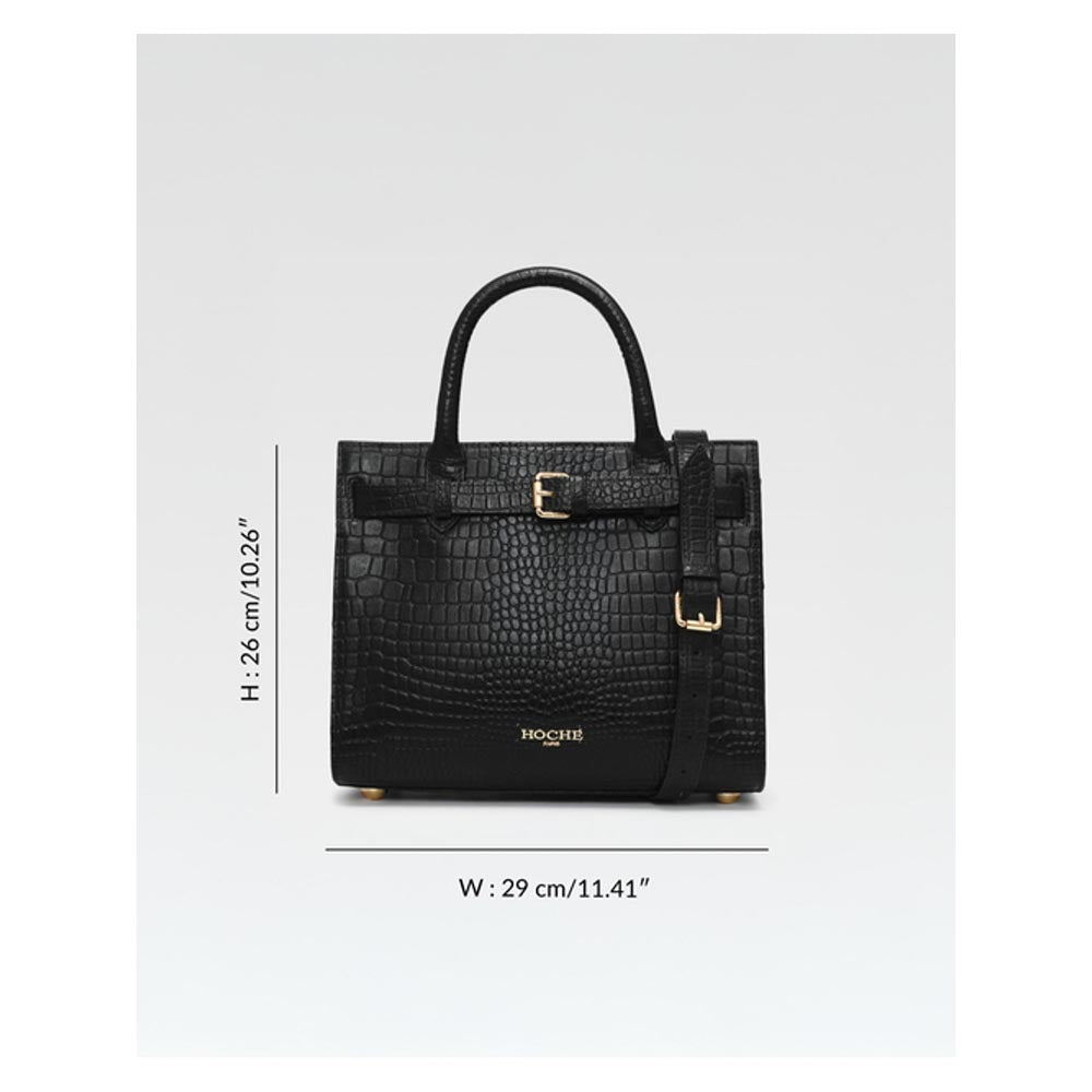 Hoche Paris Black Mini Seattle Tote Bag