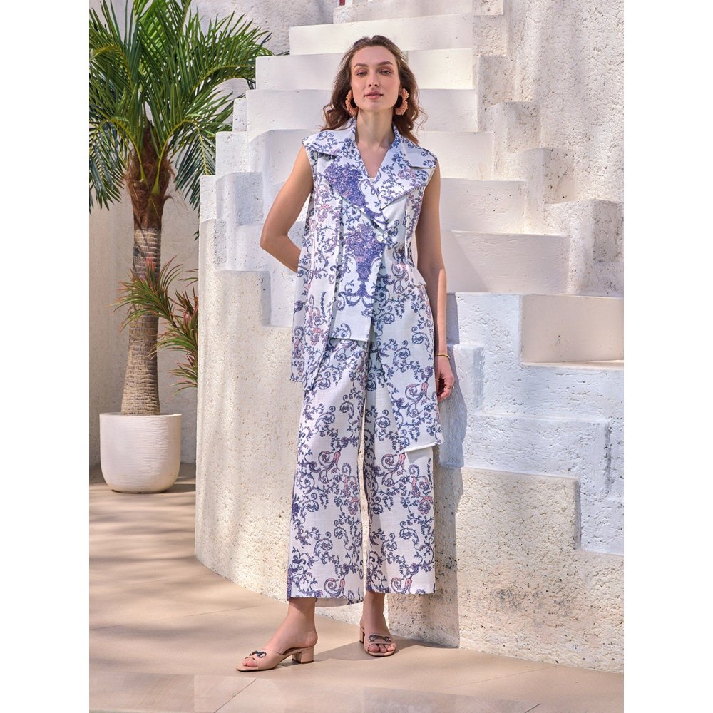 House of Fett Duomo Three Piece Cotton Linen Co-Ord (Set of 3)