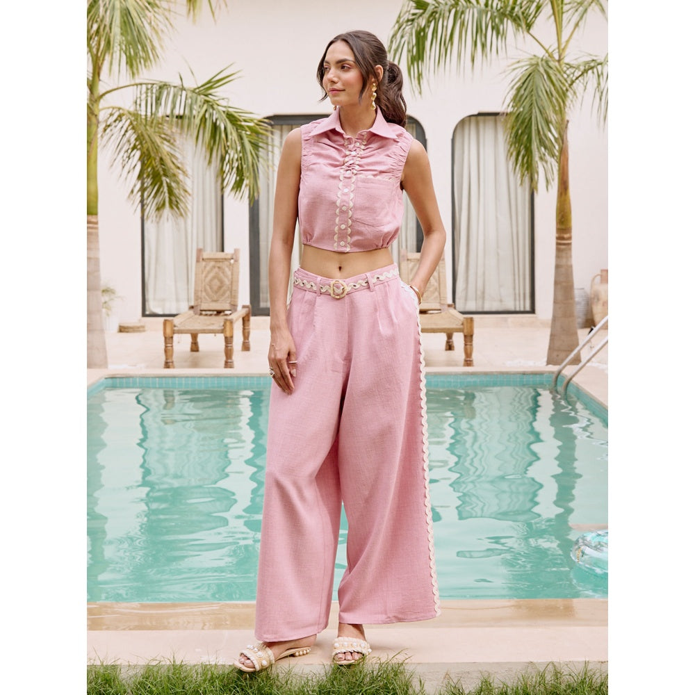 House of Fett Namsan Pink Co-Ord (Set of 2)