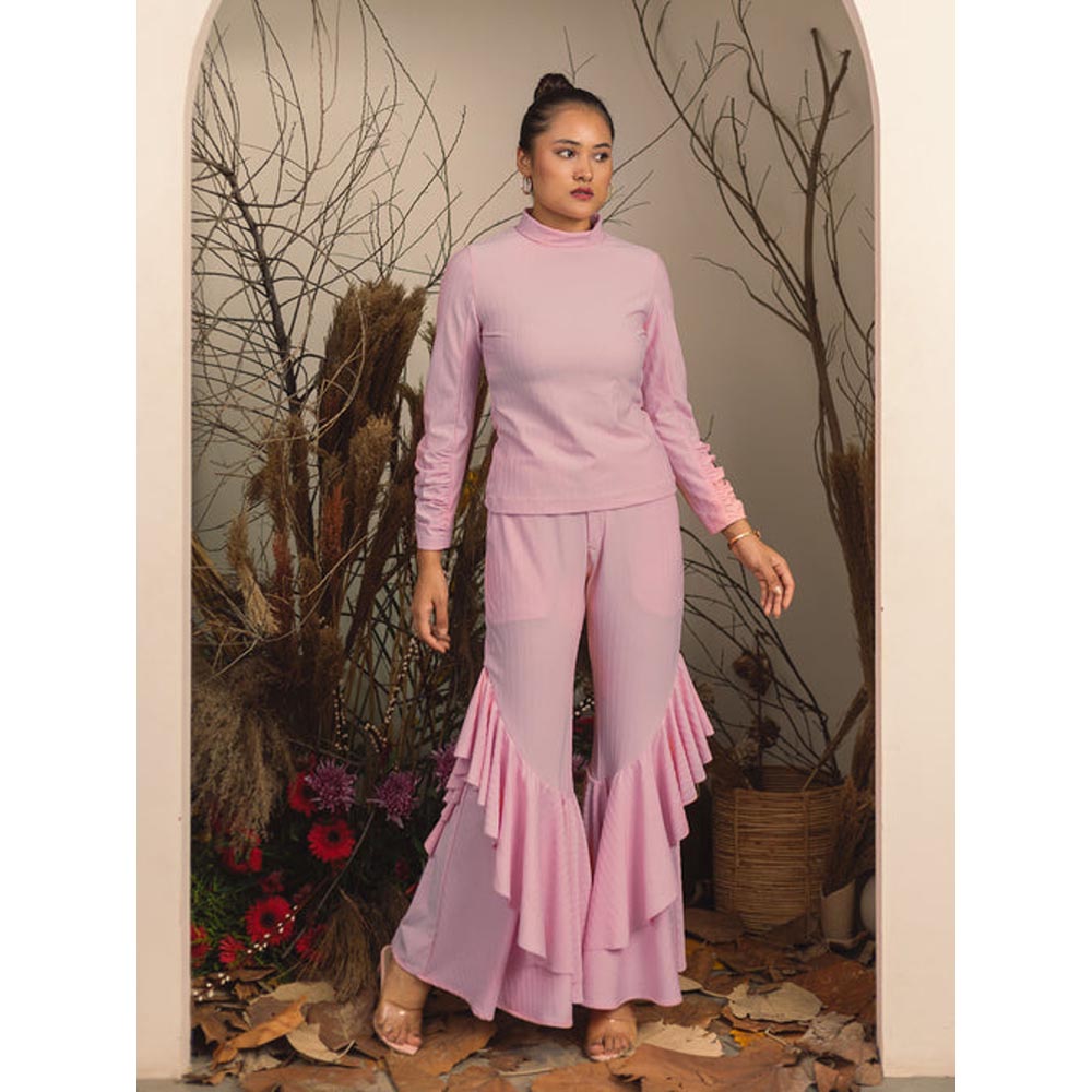 House of Fett Womens Pink Elliot Pant