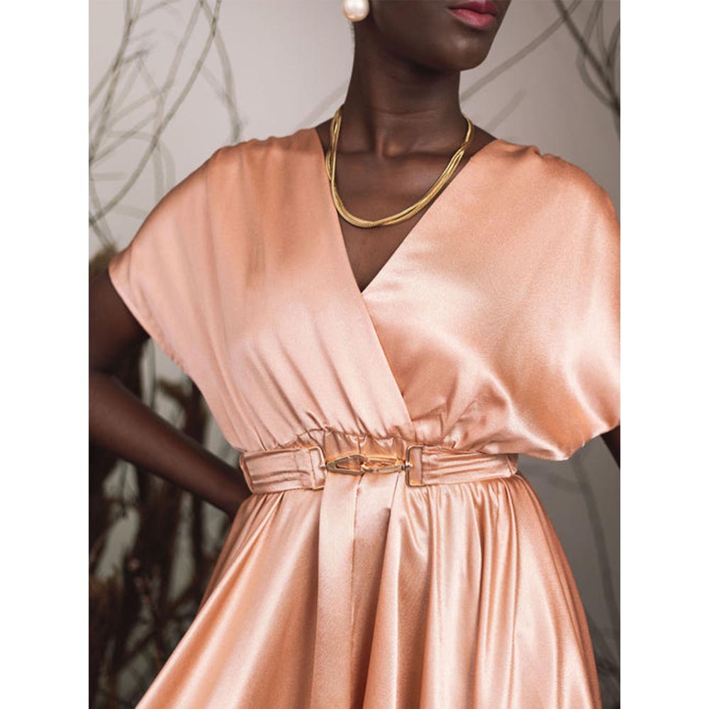 House of Fett Glamour Dress - Pink