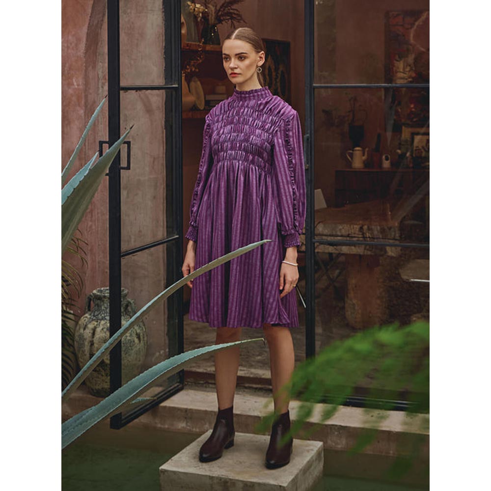 House of Fett Kati Dress - Purple