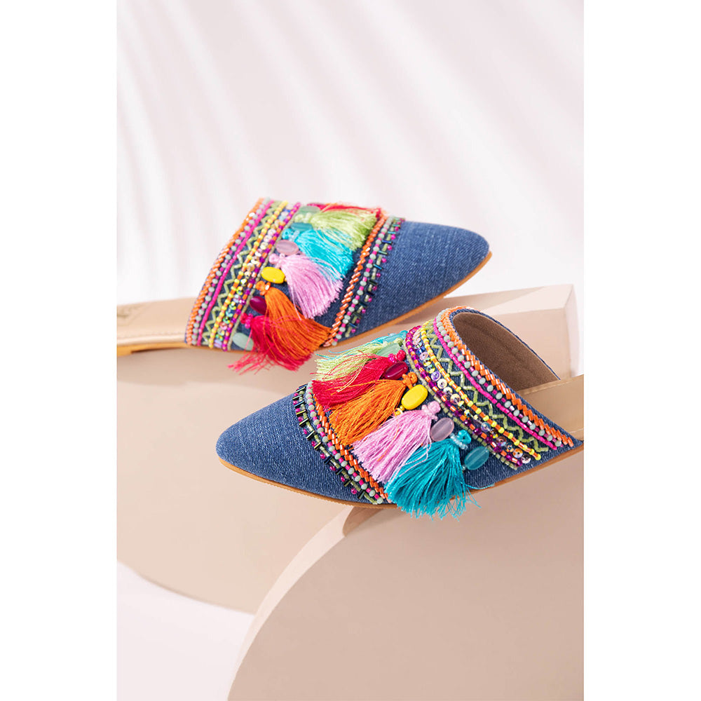 House of Vian Color Pop Mules for Women