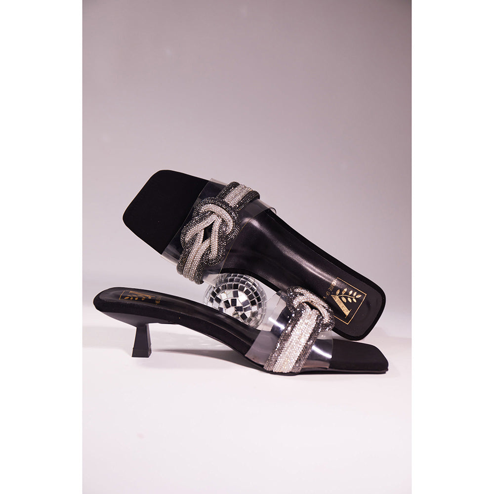 House of Vian Women Black Valentina Heels