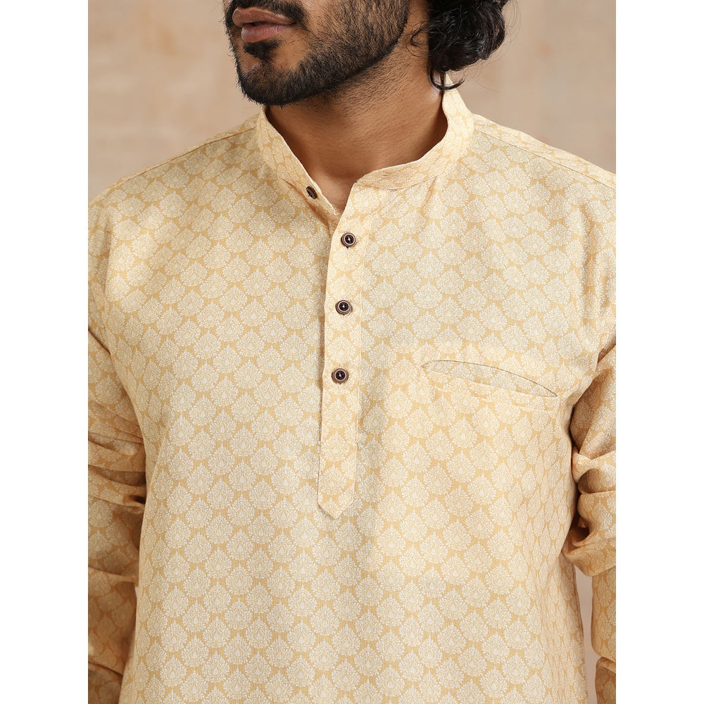 Printed Woven Short Kurta