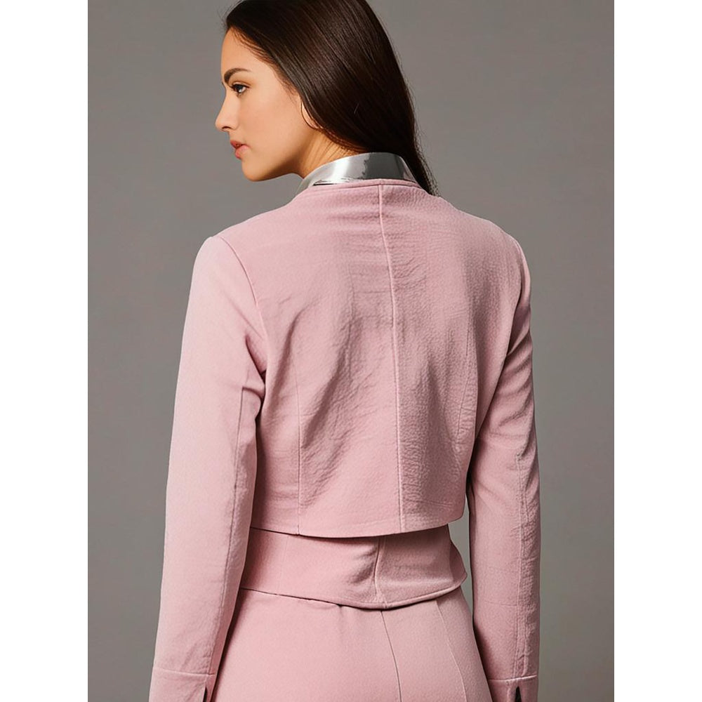 House of duti Pink Sophia Rayon Jacket
