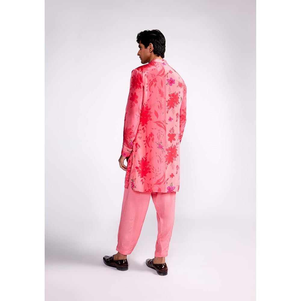 ISHA GUPTA TAYAL Pink Printed Kurta