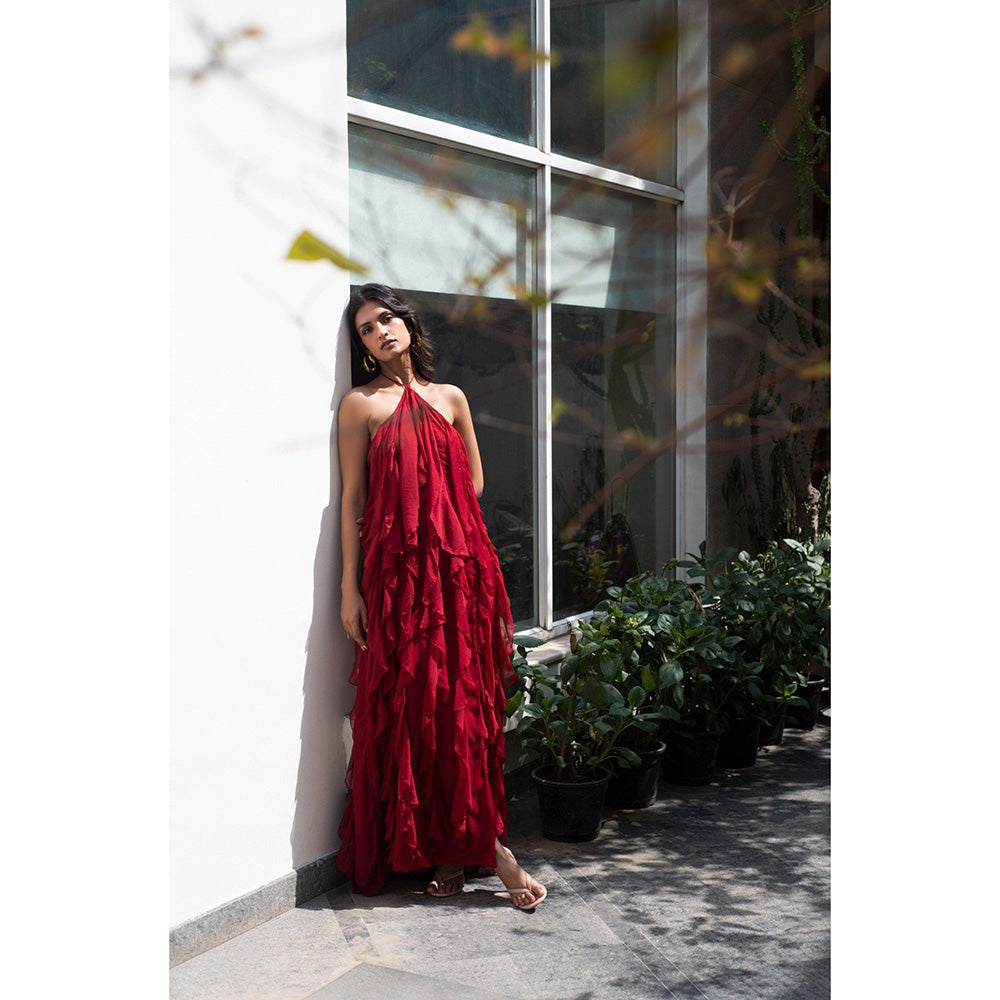 IT GIRL Red Katherine Dress