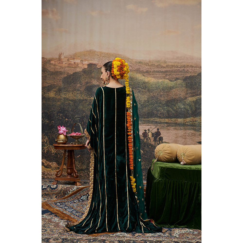 ITRH Azal Makhmali Kaftan Kurta