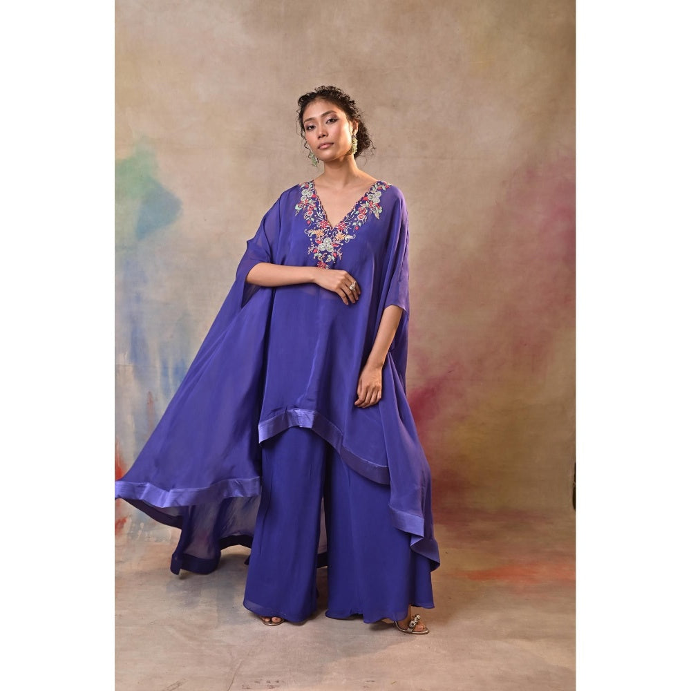 alemais lolita floral beaded mini dress Leela Embroidered Royal Blue High Neck collection_rts Size:44 Regular Jacket+38 Waist Adjust 34to40)(Height: 5'7