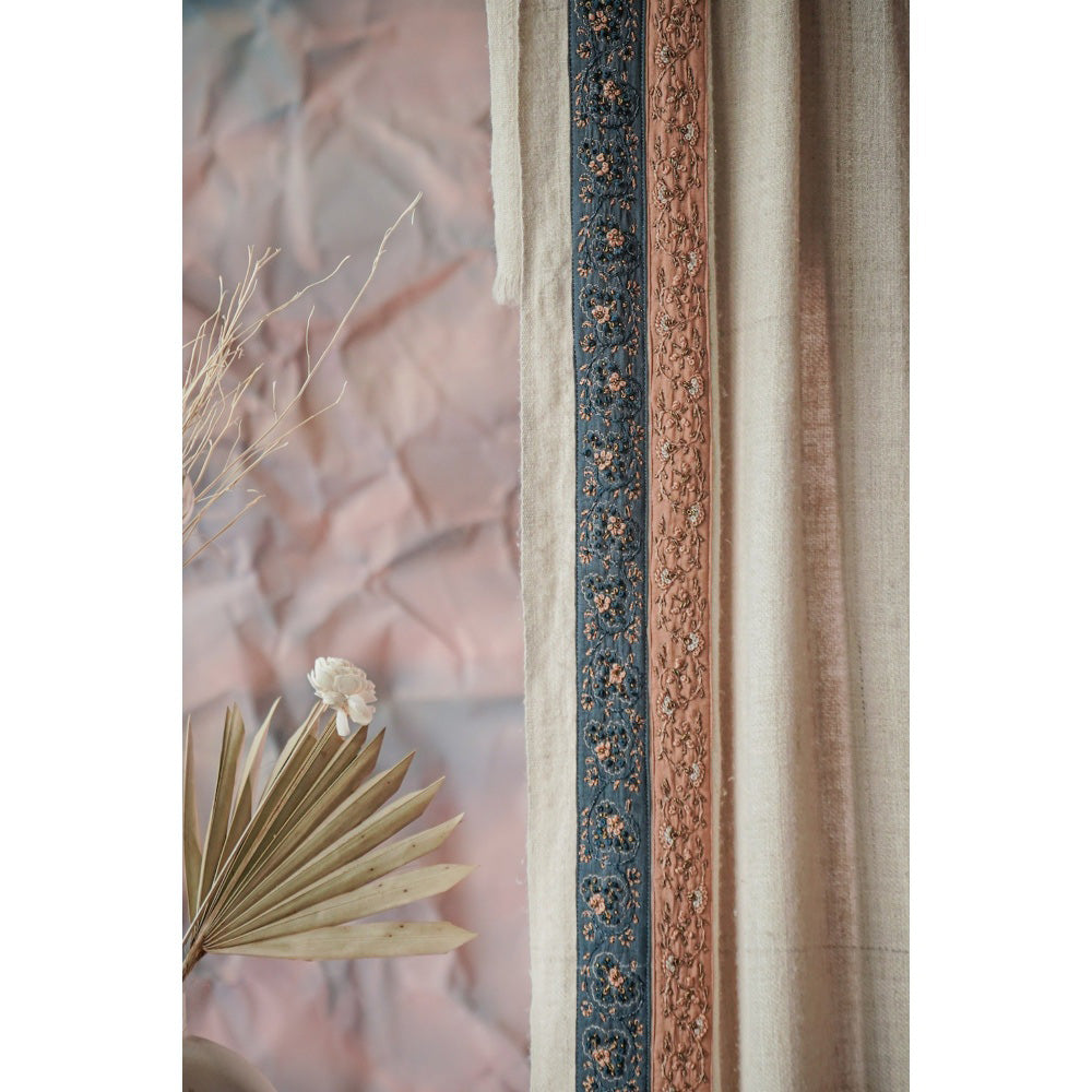 Jatin Malik Ivory Pashmina Shawl