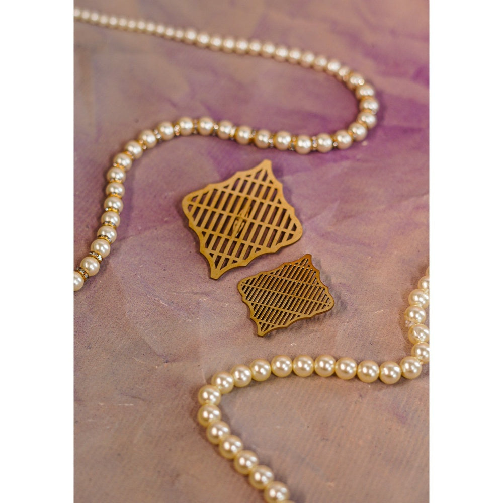 Jatin Malik Leaf Gold Kalgi