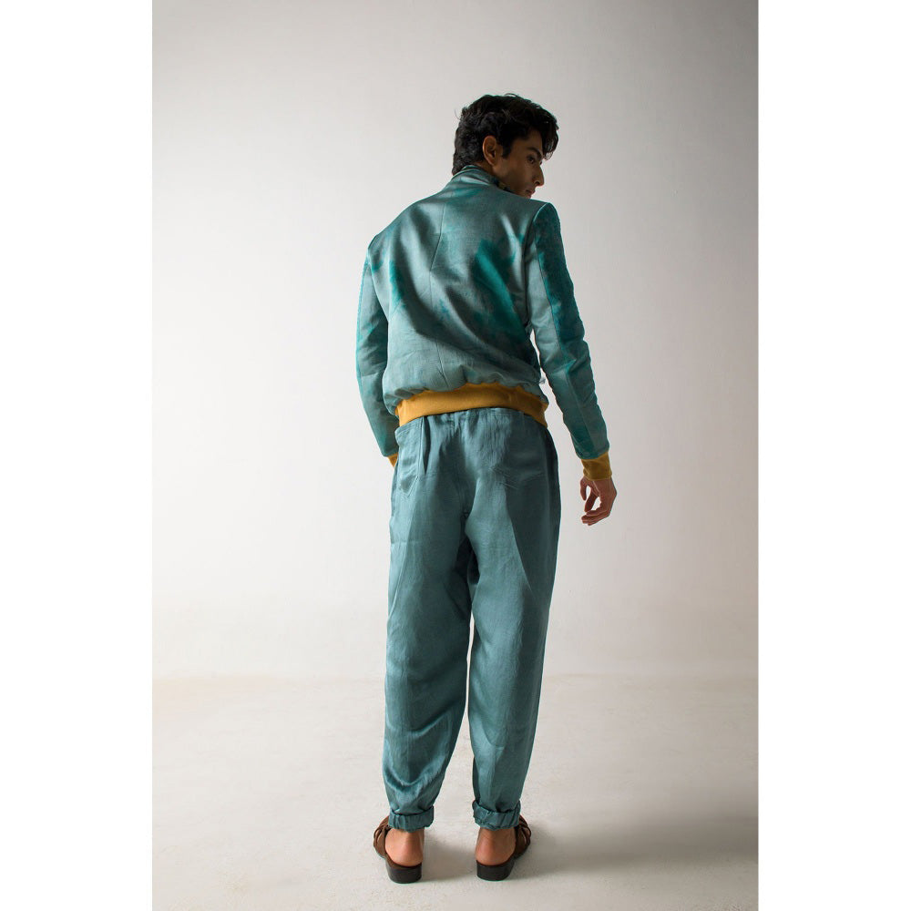 Jatin Malik Chateau Bomber Jacket (Set of 2)