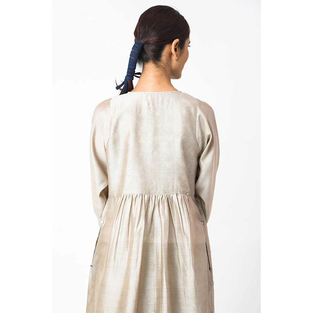 JAYATI GOENKA Solid Latte Co-Ord (Set of 2)