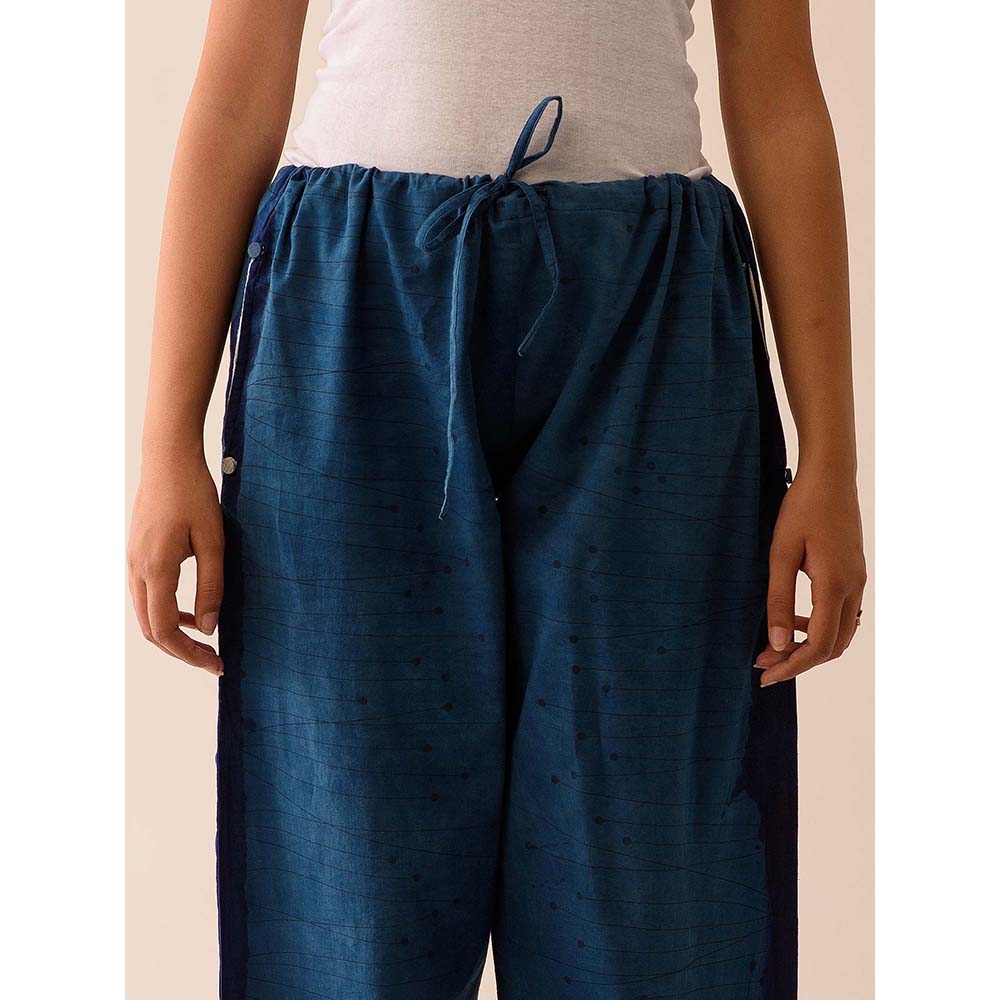 JAYATI GOENKA Blue Printed Pants
