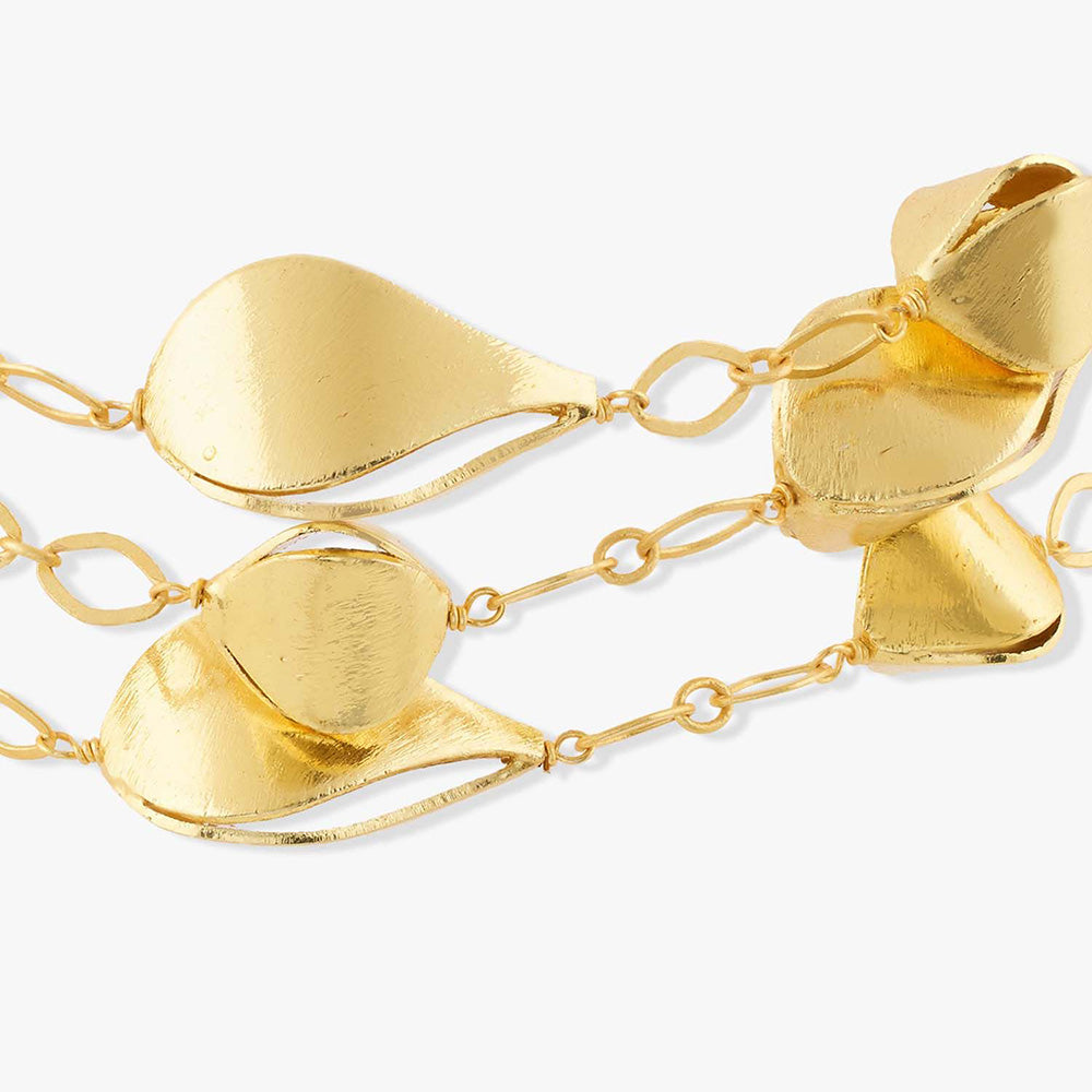 Joules By Radhika Caelia Gold Plated Choker Necklace