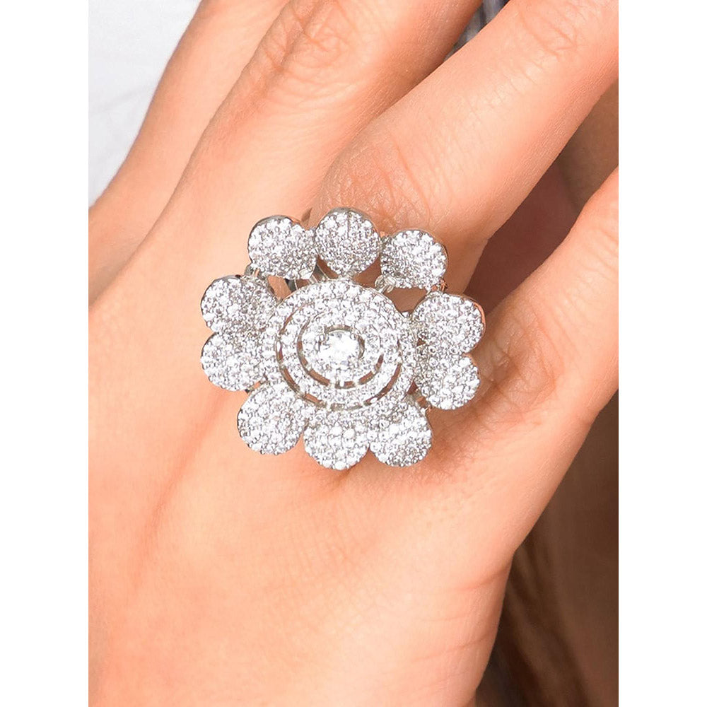 Joules By Radhika Sovereign Queen Statement Ring
