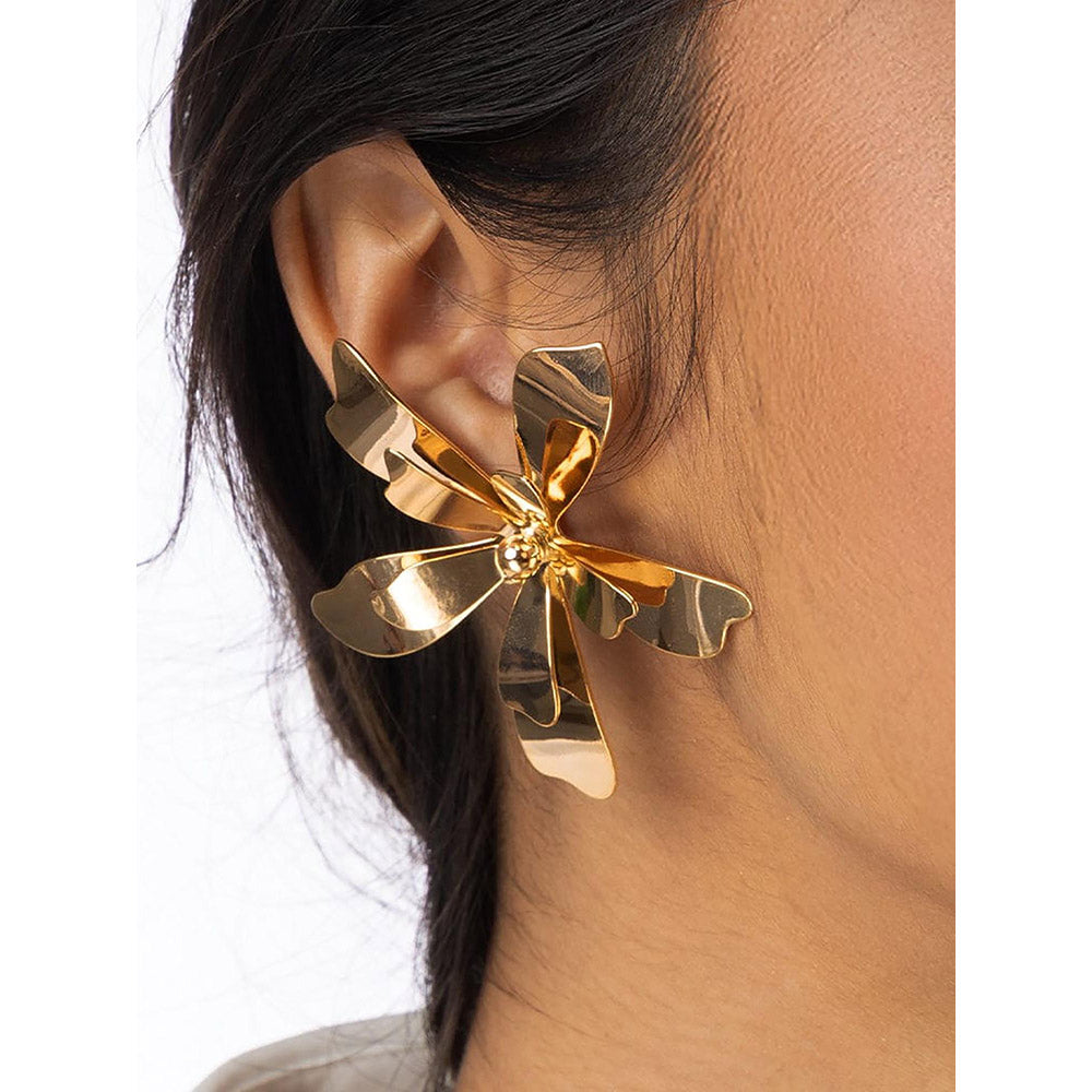 Joules By Radhika Floral Statement Earrings