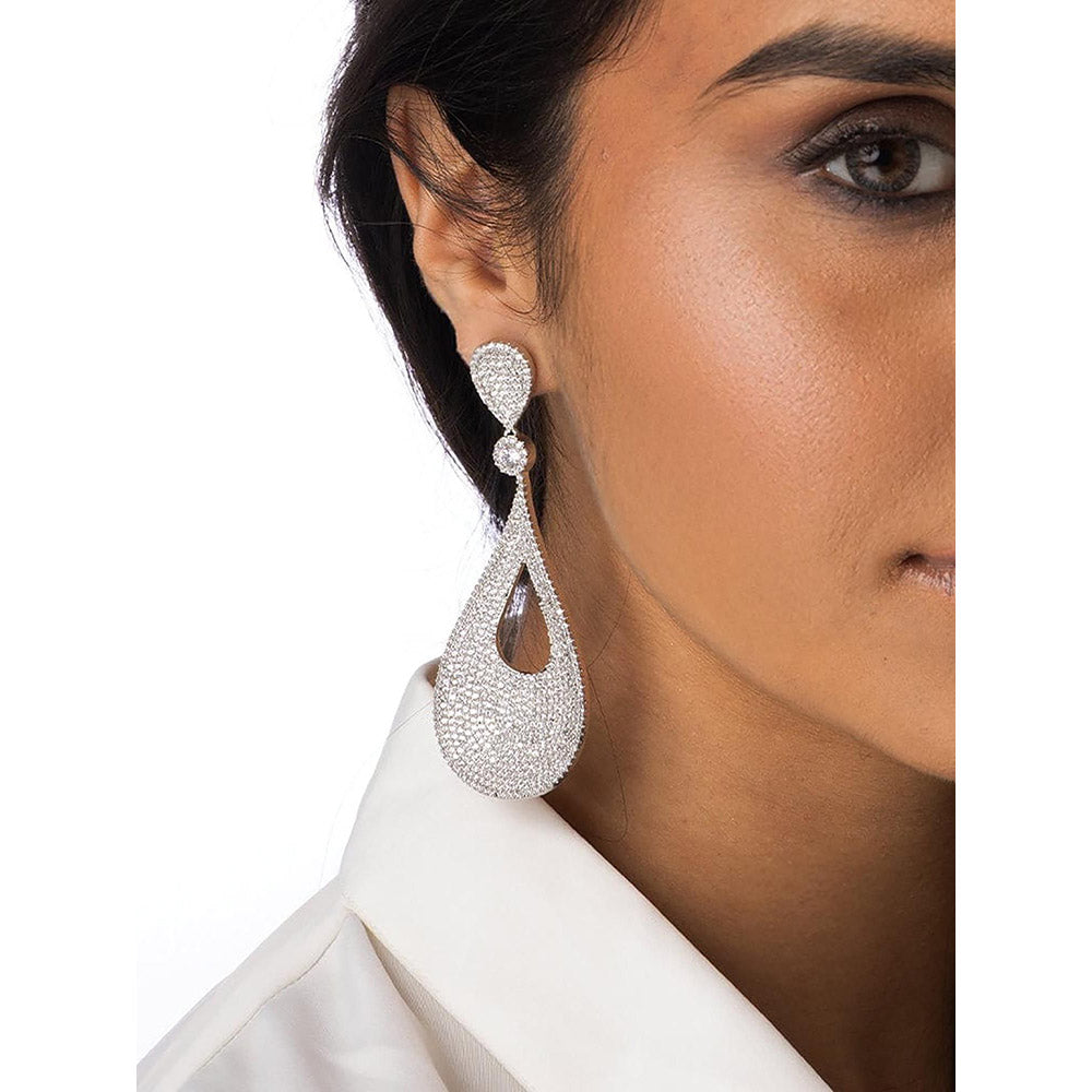 Joules By Radhika Teardrop Statement Earrings