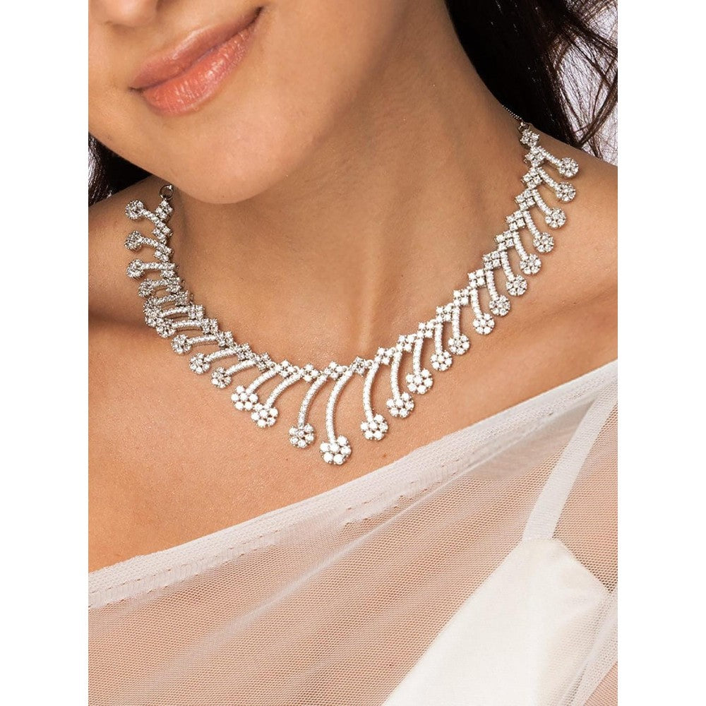 Joules By Radhika Majestic Leaf Necklace Set