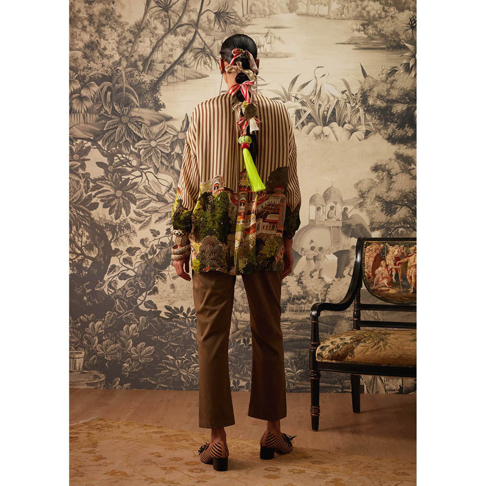 KALISTA Brown Aubrey Tunic