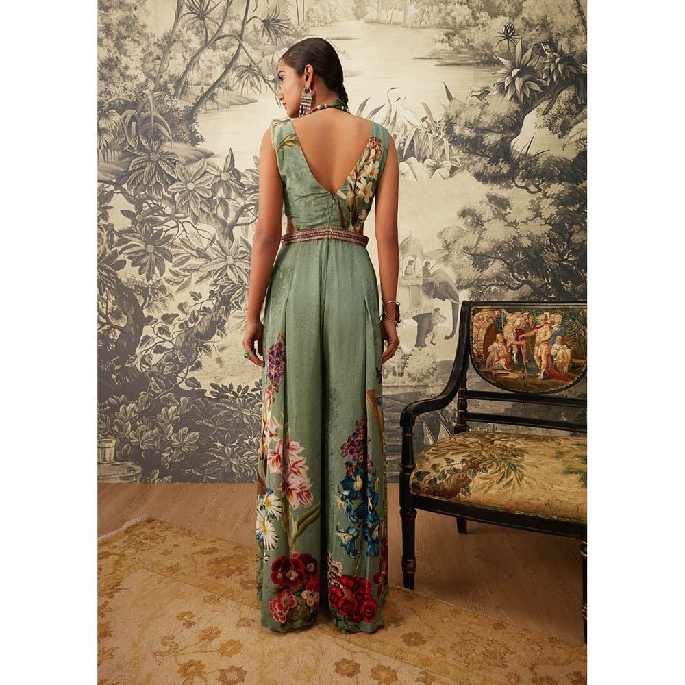 KALISTA Sage Green Freya Jumpsuit