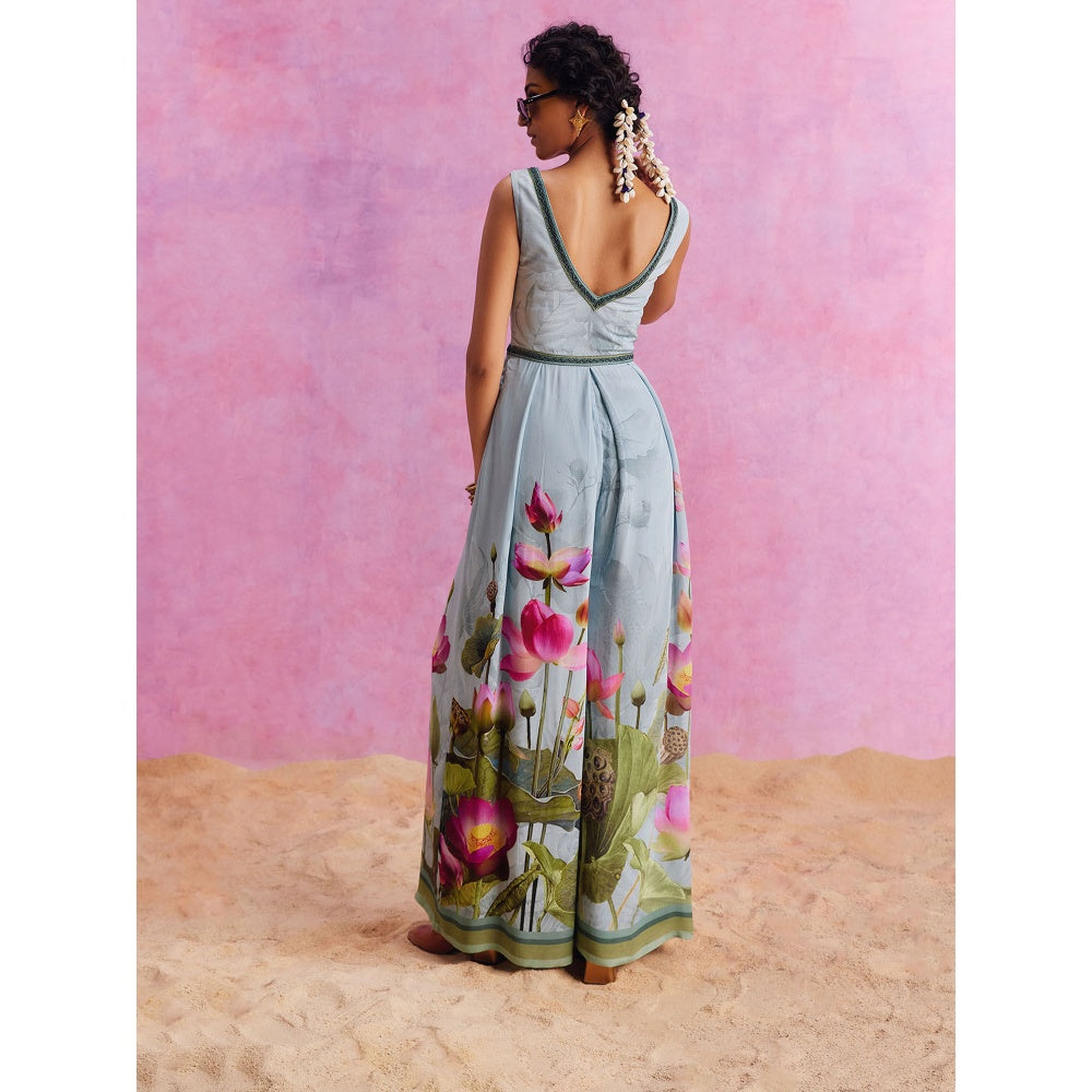 KALISTA Aqua Isra Jumpsuit