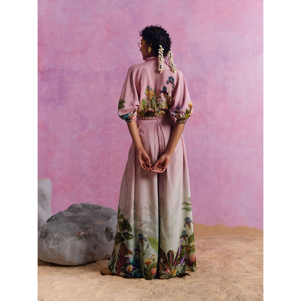 KALISTA Powder Pink Ciara Jumpsuit