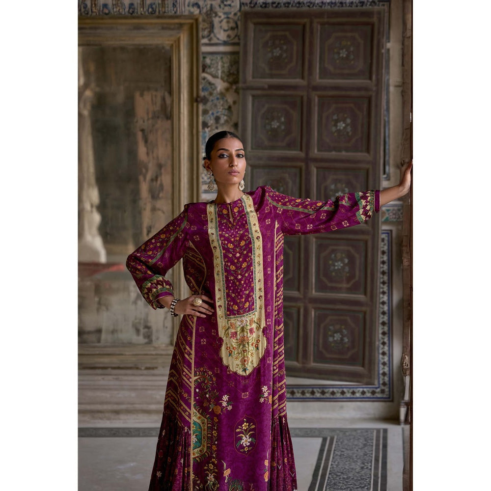 KALISTA Pink Ruhani Jalabiya Dress