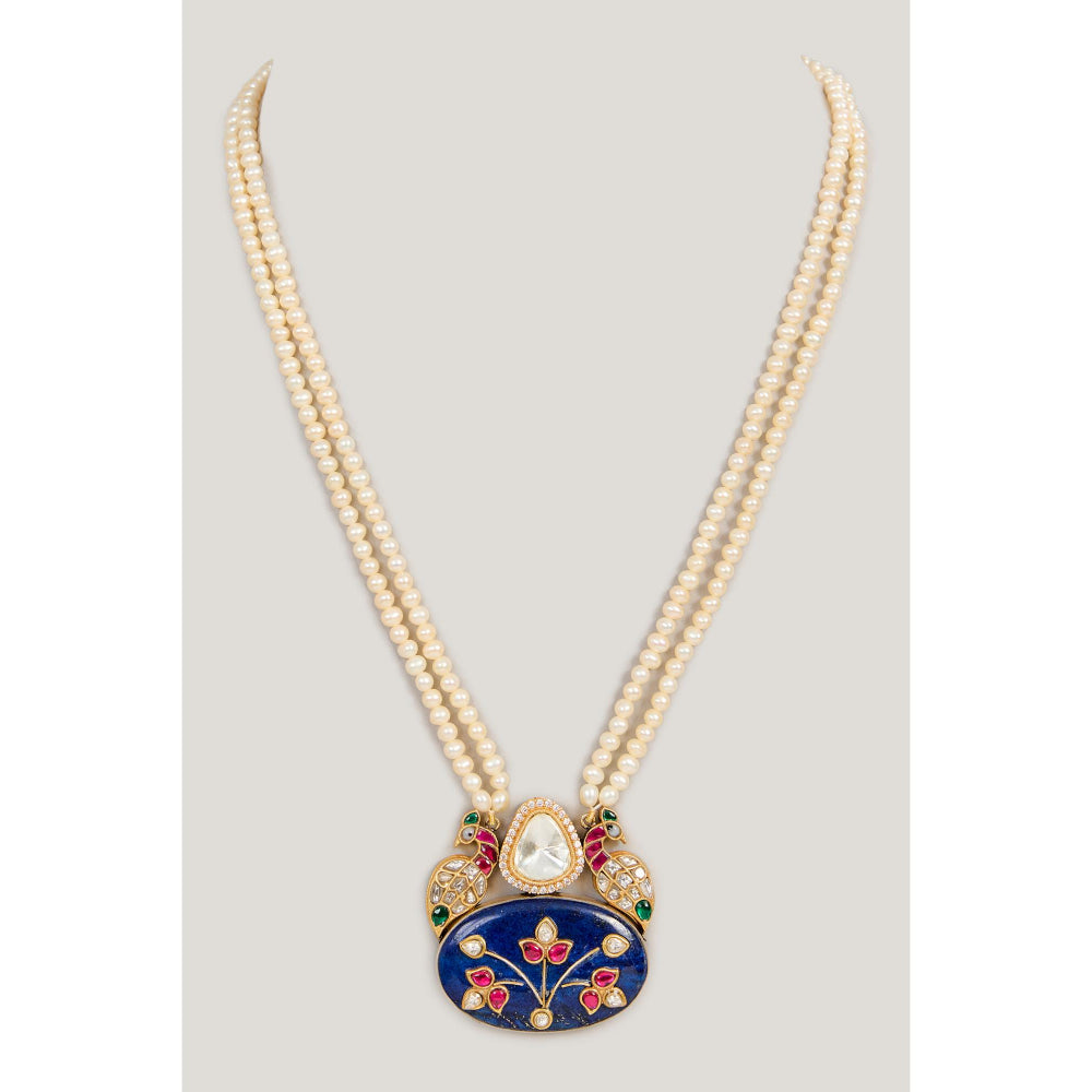 KARISA DESIGNS Peri Peacock Necklace